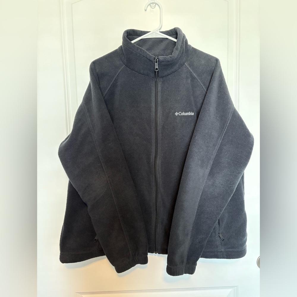 Columbia Gray Fleece Jacket